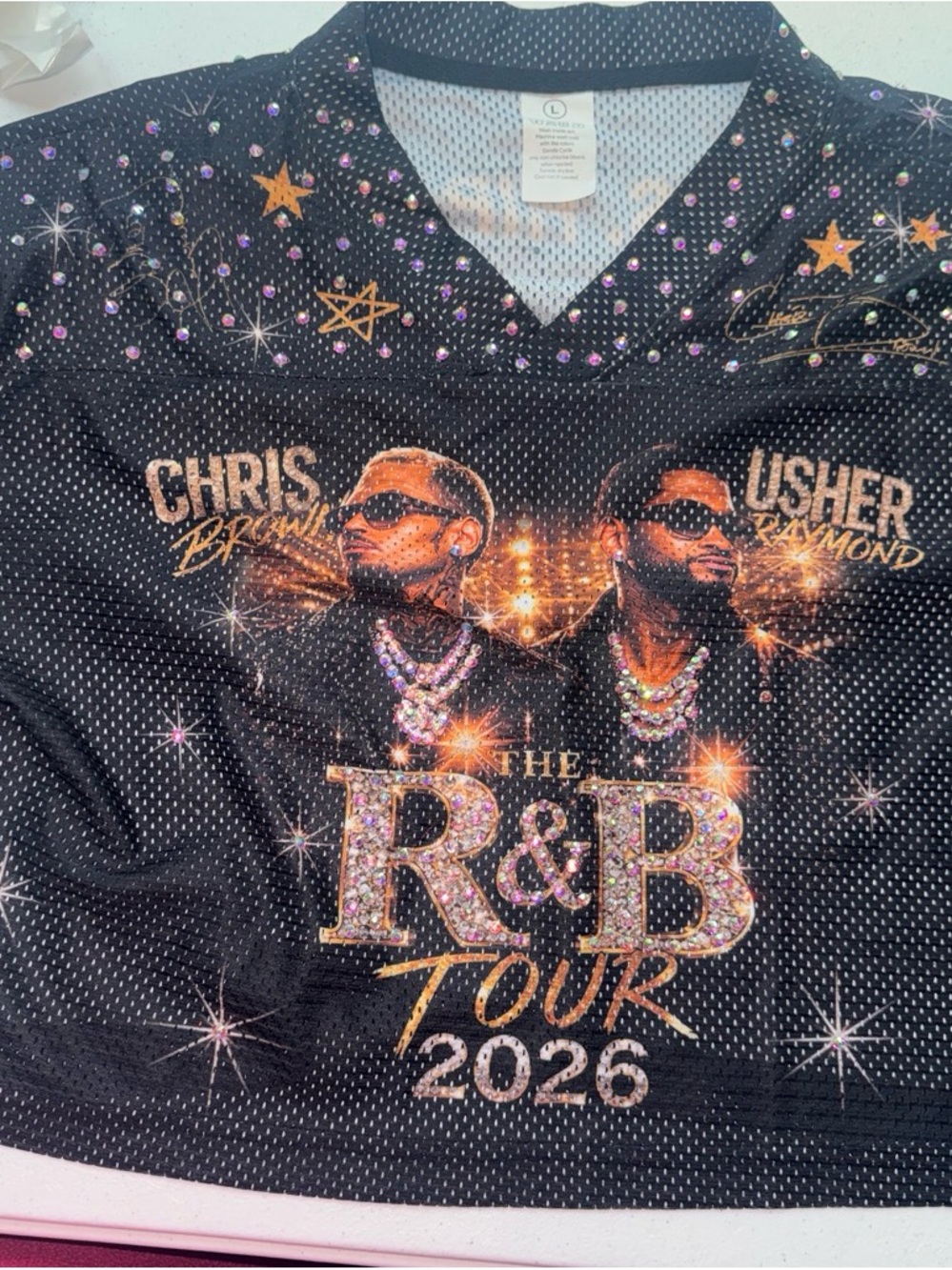 Othr Black/Rose Gold R&B Tour 2026 Jersey